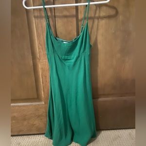 ARITZIA green mini dress size xs